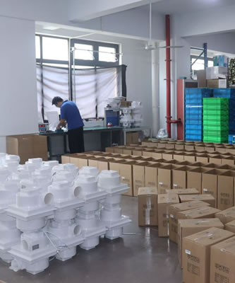 Packaging area placeholder